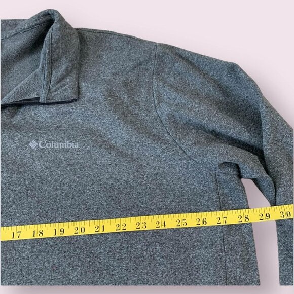 Columbia 1/4 Pullover Men’s Size XXL Gray Sweatshirt Outdoors Casual - Picture 3 of 5